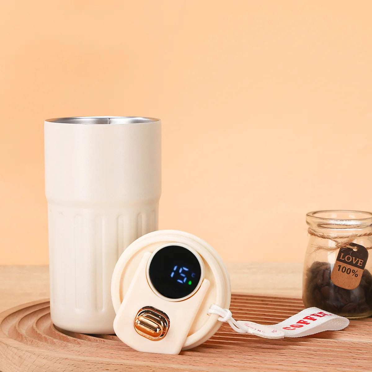 smart temperature display cups 450ML