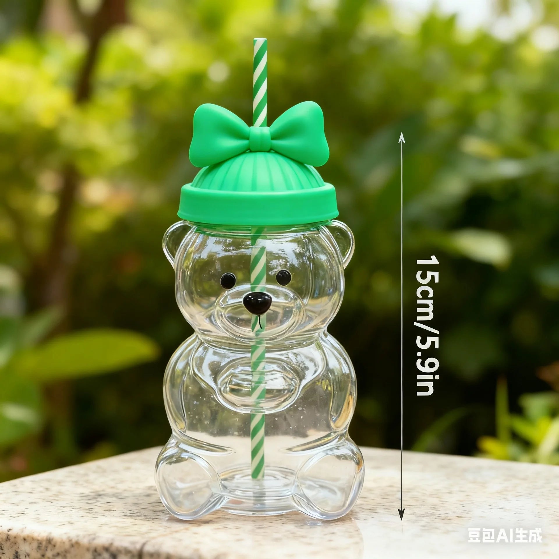 Teddy🧸 premium glass mug  590ML